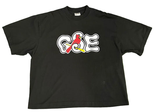 GSE Bird Oversized Black T-Shirt