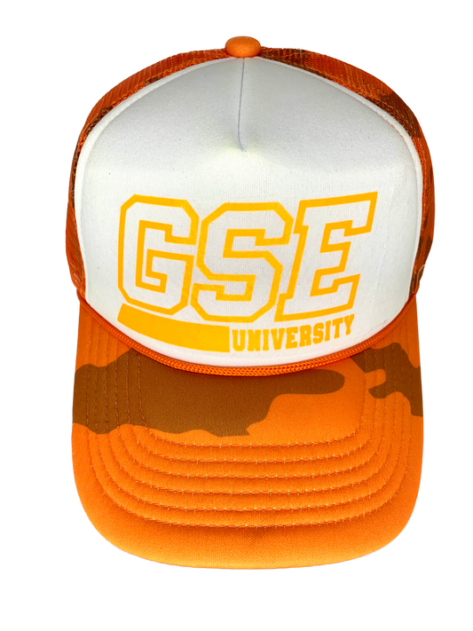 Orange Camo GSE Hat