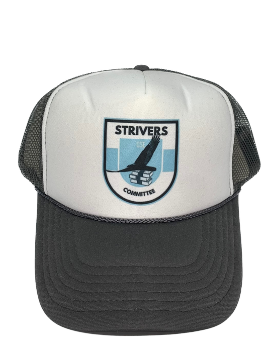 Strivers Grey & White Hat